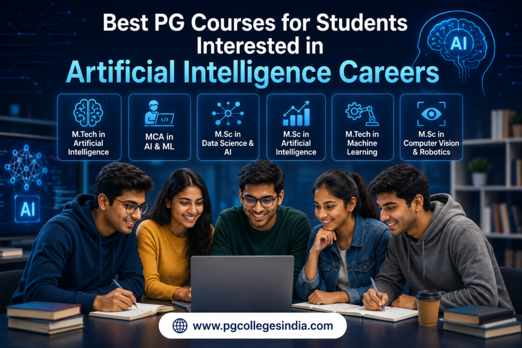 Best PG Courses for Students Interested in Artificial Intelligence Careers