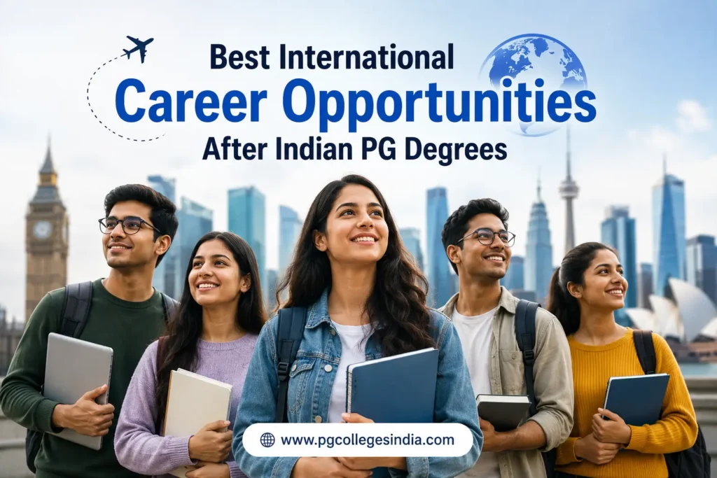 Best International Career Opportunities After Indian PG Degrees