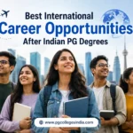 Best International Career Opportunities After Indian PG Degrees