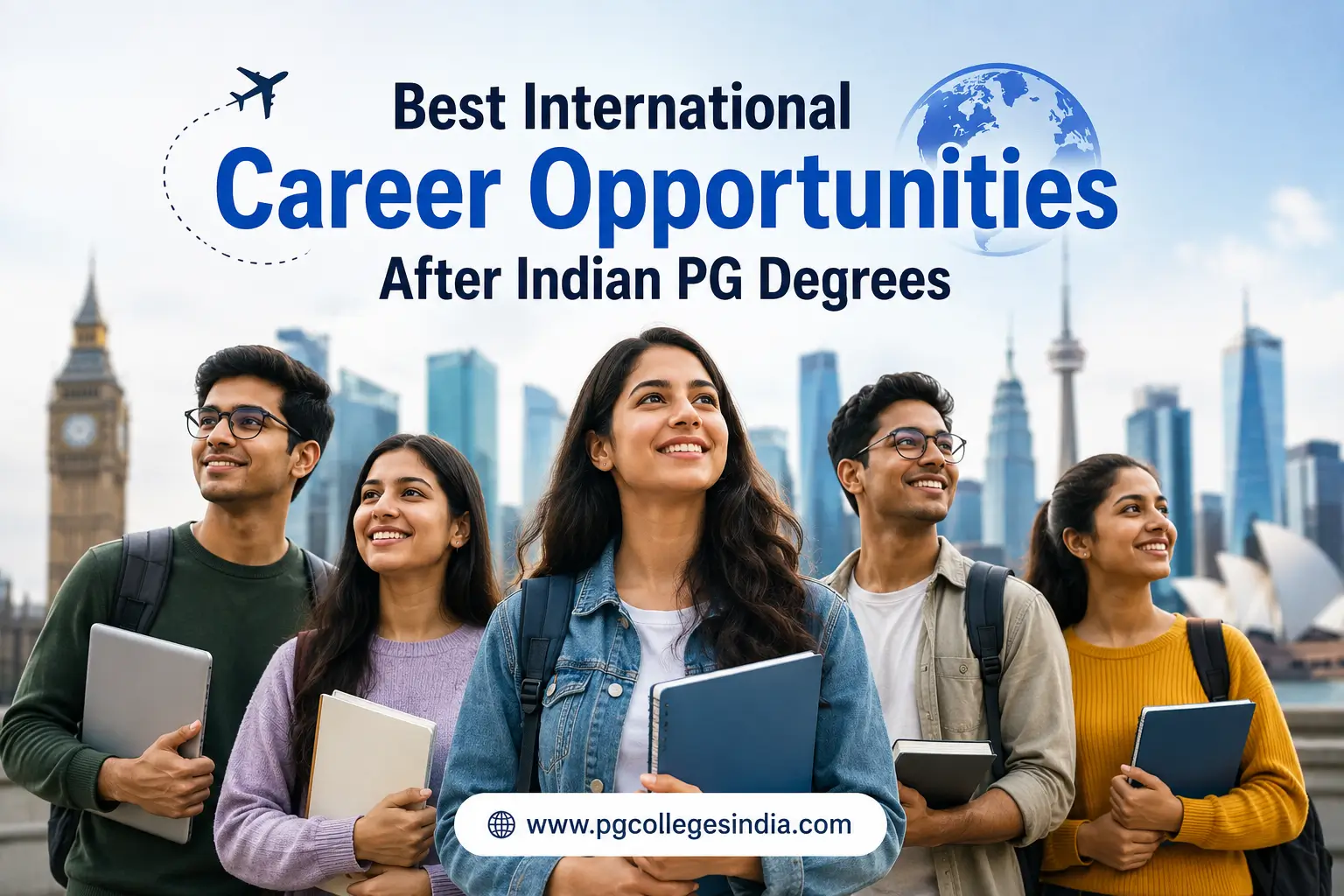 Best International Career Opportunities After Indian PG Degrees