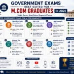 Government Exams Best Suited for M.Com Graduates in 2026