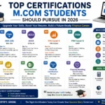 Top Certifications M.Com Students Should Pursue in 2026