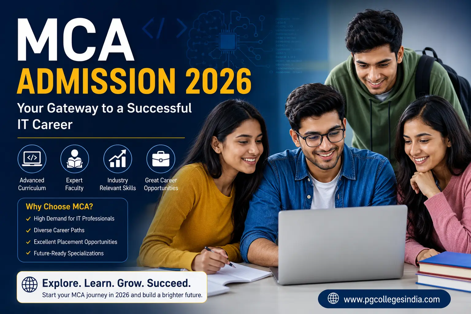MCA Admission 2026