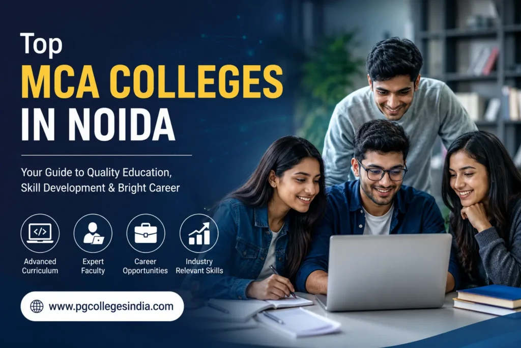 Top MCA Colleges in Noida (2026): Best Institutes, Fees, Placements & Career Guide | PG Colleges India